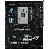 ASUS ROG Strix X870E-H Gaming WiFi7 Hatsune Miku Edition socket AM5 moederbord Zwart, RAID, 5 Gb-LAN, WLAN, BT, Sound, ATX