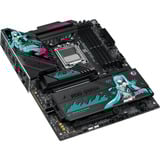 ASUS ROG Strix X870E-H Gaming WiFi7 Hatsune Miku Edition socket AM5 moederbord Zwart, RAID, 5 Gb-LAN, WLAN, BT, Sound, ATX