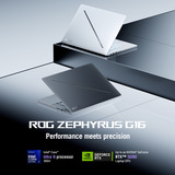ASUS ROG Zephyrus G16 GU606AM-TB005W 16"  gaming laptop Grijs | Core Ultra 9 386H | RTX 5060 | 32 GB | 1 TB SSD