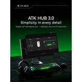 ATK RS6 Air Esports Hall Effect Keyboard Roze, US lay-out (QWERTY), ATK Ice Blade, 65%, RGB