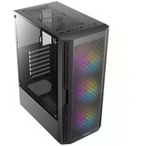 Antec AX20 Tower-behuizing Zwart | Window-kit | USB 3.0