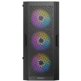 Antec AX20 Tower-behuizing Zwart | Window-kit | USB 3.0