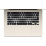 Apple MacBook Air 15 (MQKU3N/A) laptop Sterrenlicht | M2 | 10-Core GPU | 8 GB | 256 GB SSD