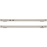 Apple MacBook Air 15 (MQKU3N/A) laptop Sterrenlicht | M2 | 10-Core GPU | 8 GB | 256 GB SSD