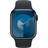 Apple Watch Series 9 smartwatch Donkerblauw/donkerblauw, Aluminium, 41 mm, Sportbandje (M/L), GPS + Cellular