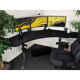 Arozzi Arena Angelo - Gun Metal gaming desk Gunmetal