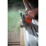 BLACK+DECKER 18V Brushless cirkelzaag 165mm handcirkelzaag Zwart/oranje, Accu en oplader niet inbegrepen