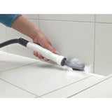 BLACK+DECKER BHSM168D 1600W Steam-mop met deltavoet en 8 accessoires stoomreiniger Zilver/wit