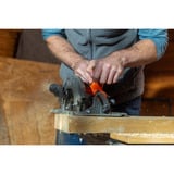 BLACK+DECKER BLCCS78N-XJ 18V Cirkelzaag 165mm handcirkelzaag Zwart/oranje, Accu en oplader niet inbegrepen