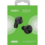 Belkin SOUNDFORM Bolt Wireless in-ear oortjes Zwart, Bluetooth