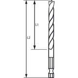 Bosch Houtspiraalboor - 2 mm bit 
