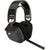 Corsair HS80 MAX Wireless gamingheadset gaming headset Grijs, 2,4 GHz | Bluetooth | RGB | Pc | Mac | PS5 | PS4 | mobiel