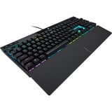 Corsair K70 RGB PRO Mechanical Gaming Keyboard Zwart, US lay-out, Cherry MX Speed Silver, RGB leds, PBT double-shot