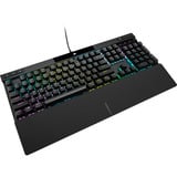 Corsair K70 RGB PRO Mechanical Gaming Keyboard Zwart, US lay-out, Cherry MX Speed Silver, RGB leds, PBT double-shot