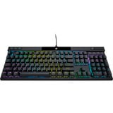 Corsair K70 RGB PRO Mechanical Gaming Keyboard Zwart, US lay-out, Cherry MX Speed Silver, RGB leds, PBT double-shot