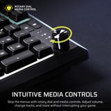 Corsair SKIFF 100 RGB gaming toetsenbord Zwart, US lay-out (QWERTY), Membraan, 100%, RGB-leds