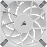 Corsair iCUE AF120 RGB ELITE WHITE + Lighting Node CORE case fan Wit, 3 stuks, 4-pins PWM fan-connector