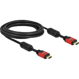 DeLOCK High Speed HDMI-A kabel Zwart, 3 meter