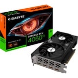 GIGABYTE GeForce RTX 4060 Ti WINDFORCE OC 8G grafische kaart Zwart, 2x HDMI, 2x DisplayPort, DLSS 3
