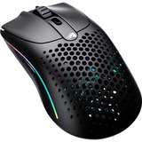 Glorious Model O 2 Wireless gaming muis Zwart (mat), 26.000 dpi, 2.4 GHz, Bluetooth, RGB leds