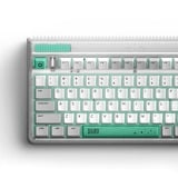 Iqunix OG80 Wormhole Wireless Mechanical Keyboard Grijs, US lay-out (QWERTY), Cherry MX Brown, 80% (TKL)	, RGB leds, Hot-swappable, PBT, 2.4GHz | Bluetooth 5.1 | USB-C