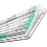Iqunix OG80 Wormhole Wireless Mechanical Keyboard Grijs, US lay-out (QWERTY), Cherry MX Brown, 80% (TKL)	, RGB leds, Hot-swappable, PBT, 2.4GHz | Bluetooth 5.1 | USB-C