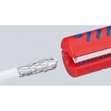 KNIPEX Afstriptang Coax-Kabel 1660100SB kabelstrip-/ontmantelingsgereedschap 