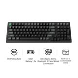 Keychron K4 Ultra 8K Wireless Custom Mechanical Keyboard Zwart, US lay-out (QWERTY), Keychron Apex Red, 96%, RGB leds, OSA Double-shot PBT, USB-C | 2.4 GHz | Bluetooth 5.2