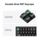 Keychron K4 Ultra 8K Wireless Custom Mechanical Keyboard Zwart, US lay-out (QWERTY), Keychron Apex Red, 96%, RGB leds, OSA Double-shot PBT, USB-C | 2.4 GHz | Bluetooth 5.2