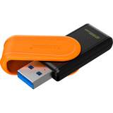 Kingston DataTraveler Exodia S 256 GB usb-stick Zwart/oranje, DTXS/256GB