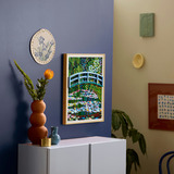 LEGO Art - Claude Monet – Brug over een vijver met waterlelies Constructiespeelgoed 31220, Retail