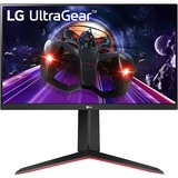 LG UltraGear 24GN65R-B 23.8" Gaming Monitor Zwart, 1x HDMI, 1x DisplayPort, 144 Hz