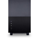 Lian Li Q58X4 Behuizing Zwart | 1x USB-A 3.2 (5 Gbit/s) | 1x USB-C 3.2 (5 Gbit/s) | 1x Audio | Window-kit
