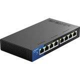 Linksys LGS108 switch Zwart/blauw