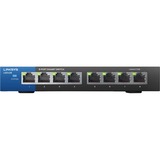 Linksys LGS108 switch Zwart/blauw