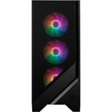 MSI MAG FORGE 120A AIRFLOW midi tower behuizing Zwart | 2x USB-A | RGB | Tempered Glass