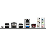 MSI  socket AM4 moederbord Zwart/zilver