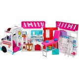 Mattel Barbie Barbie Ambulance en Kliniek speelset Speelgoedvoertuig 