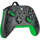 PDP PDP Wired Controller - Neon Carbon Antraciet/groen