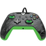 PDP PDP Wired Controller - Neon Carbon Antraciet/groen