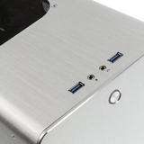 RAIJINTEK METIS PLUS ALS Tower-behuizing Zilver | 2x USB-A 3.2 (5 Gbit/s) | 1x Audio