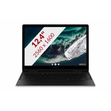 SAMSUNG Galaxy Chromebook 360 (XE520QEA-KB1NL) 12.4" 2-in-1 laptop Zilver | 64 GB | touch | Wi-Fi 6 | BT | Chrome OS