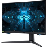 SAMSUNG Odyssey G7 C27G75TQSP 26.9" Curved Gaming Monitor Zwart, 1x HDMI, 2x DisplayPort, 2x USB-A 3.2 (5 Gbit/s), 240 Hz