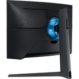 SAMSUNG Odyssey G7 C27G75TQSP 26.9" Curved Gaming Monitor Zwart, 1x HDMI, 2x DisplayPort, 2x USB-A 3.2 (5 Gbit/s), 240 Hz