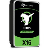 Seagate Exos X16 12 TB Harde schijf ST12000NM002G, SAS 12 Gb/s, 3,5"