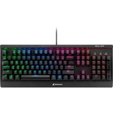 Sharkoon Skiller Mech SGK3, gaming toetsenbord Zwart, US lay-out, Kailh Red, RGB leds