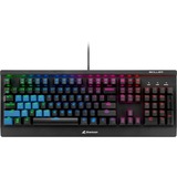 Sharkoon Skiller Mech SGK3, gaming toetsenbord Zwart, US lay-out, Kailh Red, RGB leds