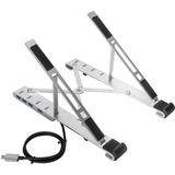 Targus Portable Stand met geïntegreerde USB-A Hub standaard Zilver