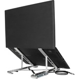 Targus Portable Stand met geïntegreerde USB-A Hub standaard Zilver