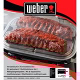Weber Veelzijdigheidsset - Lumin Compact-elektrische barbecue grillrooster Roestvrij staal, 4-delig